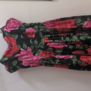 Bernie Dexter floral print dress sz M